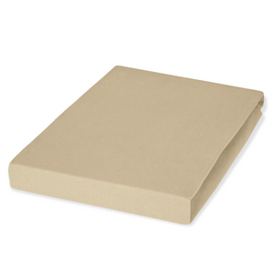 Çift Kişilik Lastikli Bambu Aloe Vera Çarşaf 160x200 Cappuccino