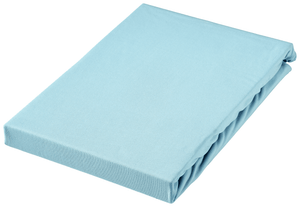 King Size Lastikli Bambu Aloe Vera Çarşaf 180x200 cm Turkuaz