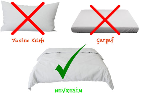 Andora Deluxe Pamuk Saten Çift Kişilik Nevresim 200x220 cm