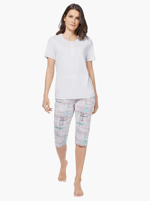 Softy Pijama Takımı Beyaz