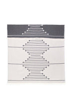Görseli Galeri görüntüleyiciye yükleyin, Stripe Müslin %100 Pamuk Peştamal Füme 100x200 cm
