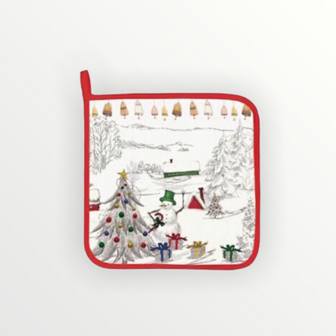 Christmas Market Kapitone Pamuk  Fırın Tutaç