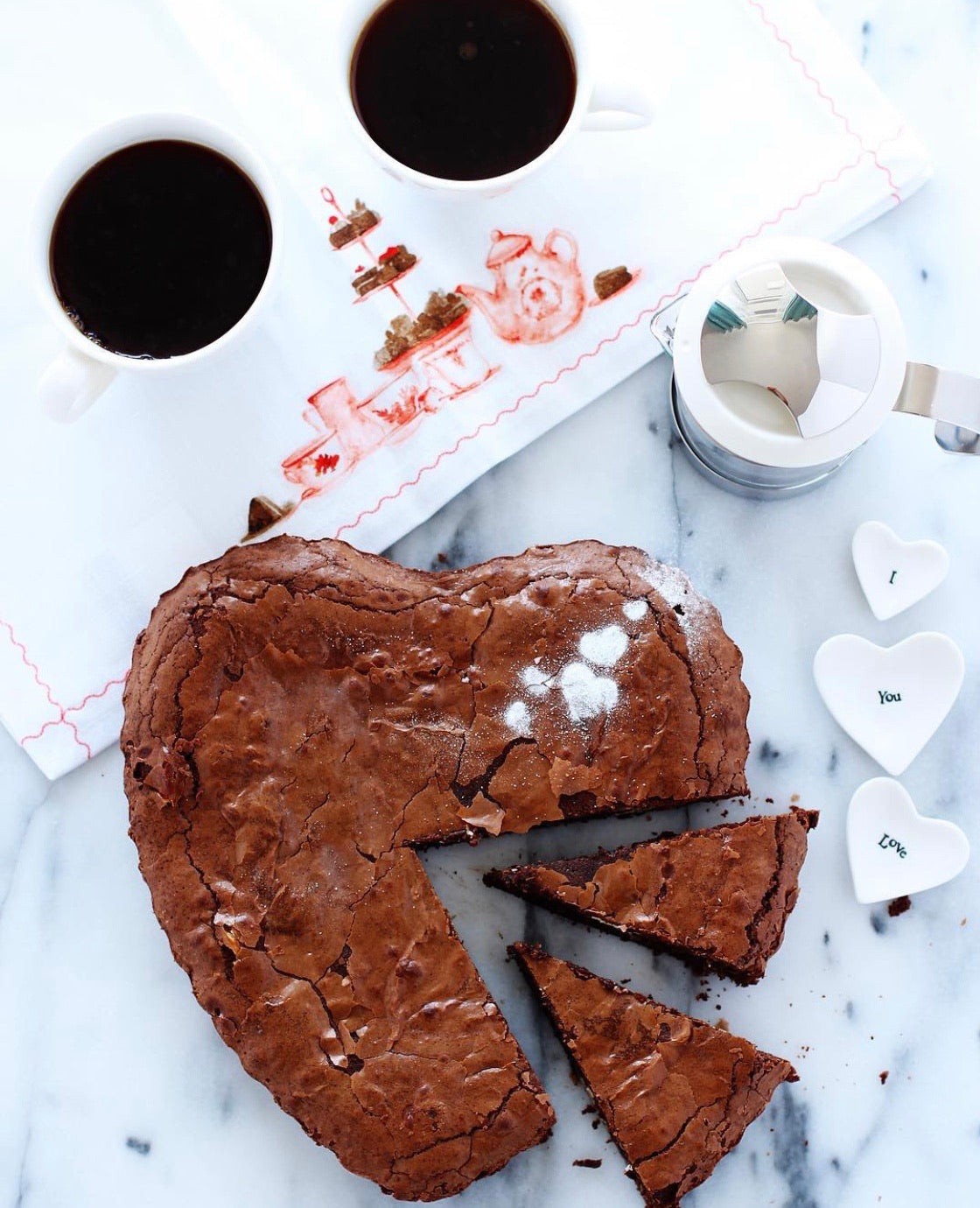 Brownie Pamuk Mutfak Torşonu