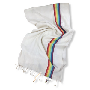 Rainbow Pamuk Peştamal Bej 100x200 cm