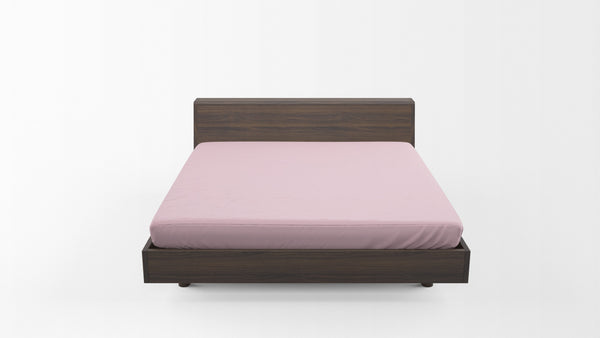 Lopez King Size Lastikli Pamuk Penye Çarşaf 180x200 cm Pembe