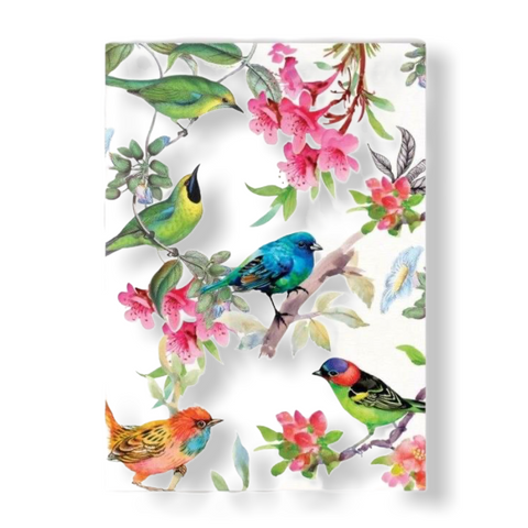 Birds Çok Amaçlı Pamuk Mutfak Havlusu 50x70 cm