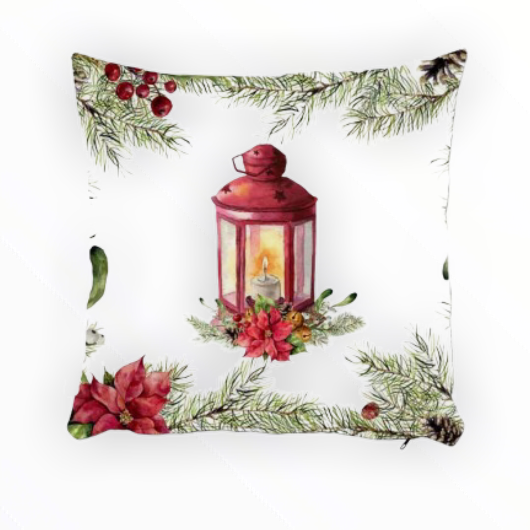 Cindy Yılbaşı Kırlent Kılıfı Christmas
