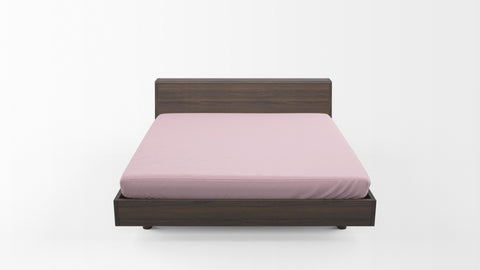 Lopez Tek Kişilik Lastikli Pamuk Penye Çarşaf 100x200 cm Pembe