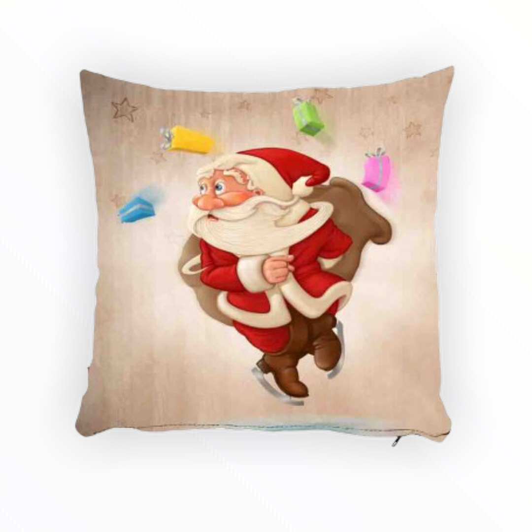 Cindy Yılbaşı Kırlent Kılıfı Santa