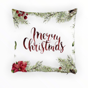 Cindy Yılbaşı Kırlent Kılıfı Merry Christmas