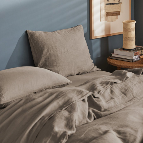 Allure Müslin Pamuk Çift Kişilik Lastikli Çarşaf 160x200 cm Açık Kahve