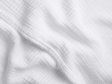 Görseli Galeri görüntüleyiciye yükleyin, Navigli 4 Kat Müslin Pamuk Yastık Kılıfı 50x70 cm Beyaz

